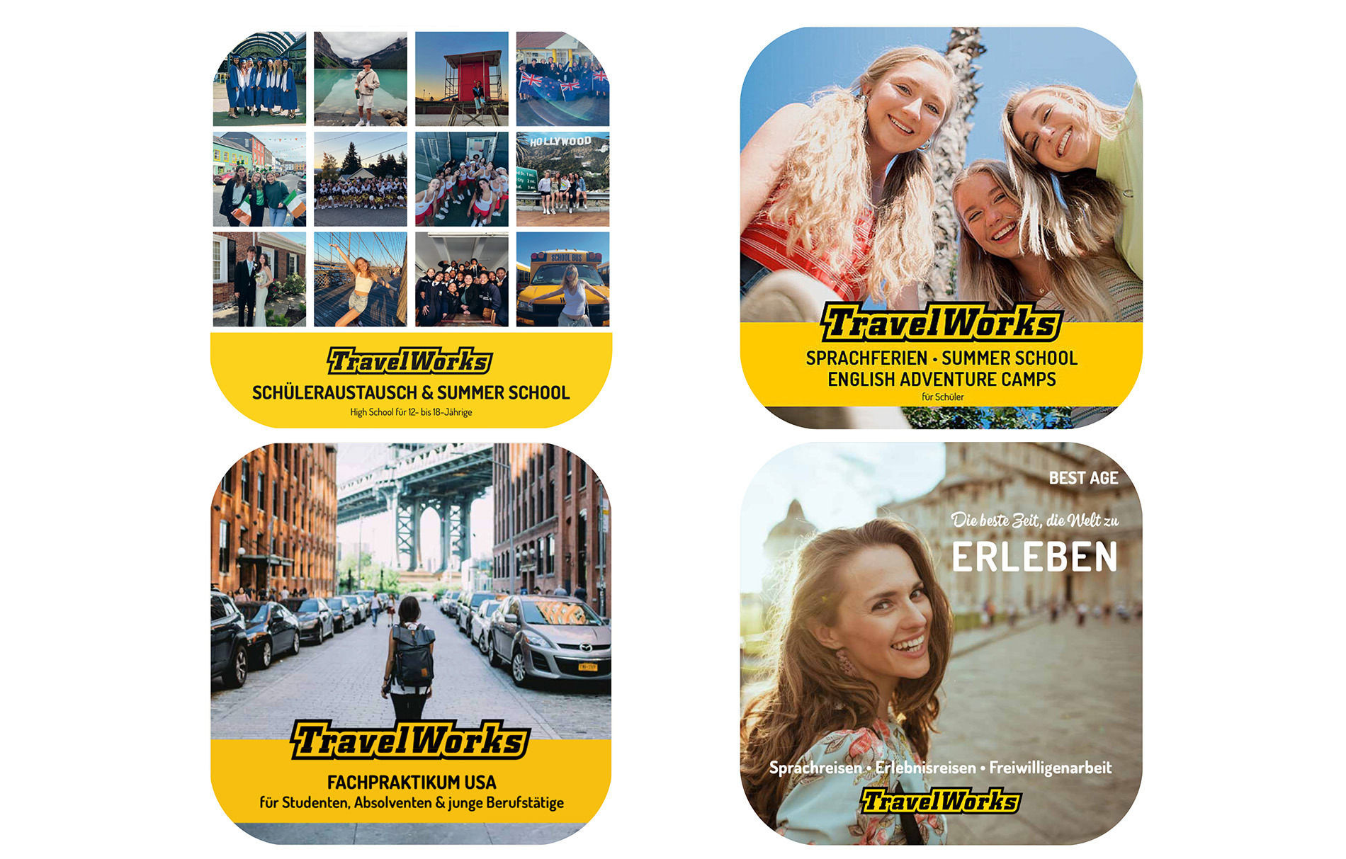Collage von allen aktuellen Katalog Covern