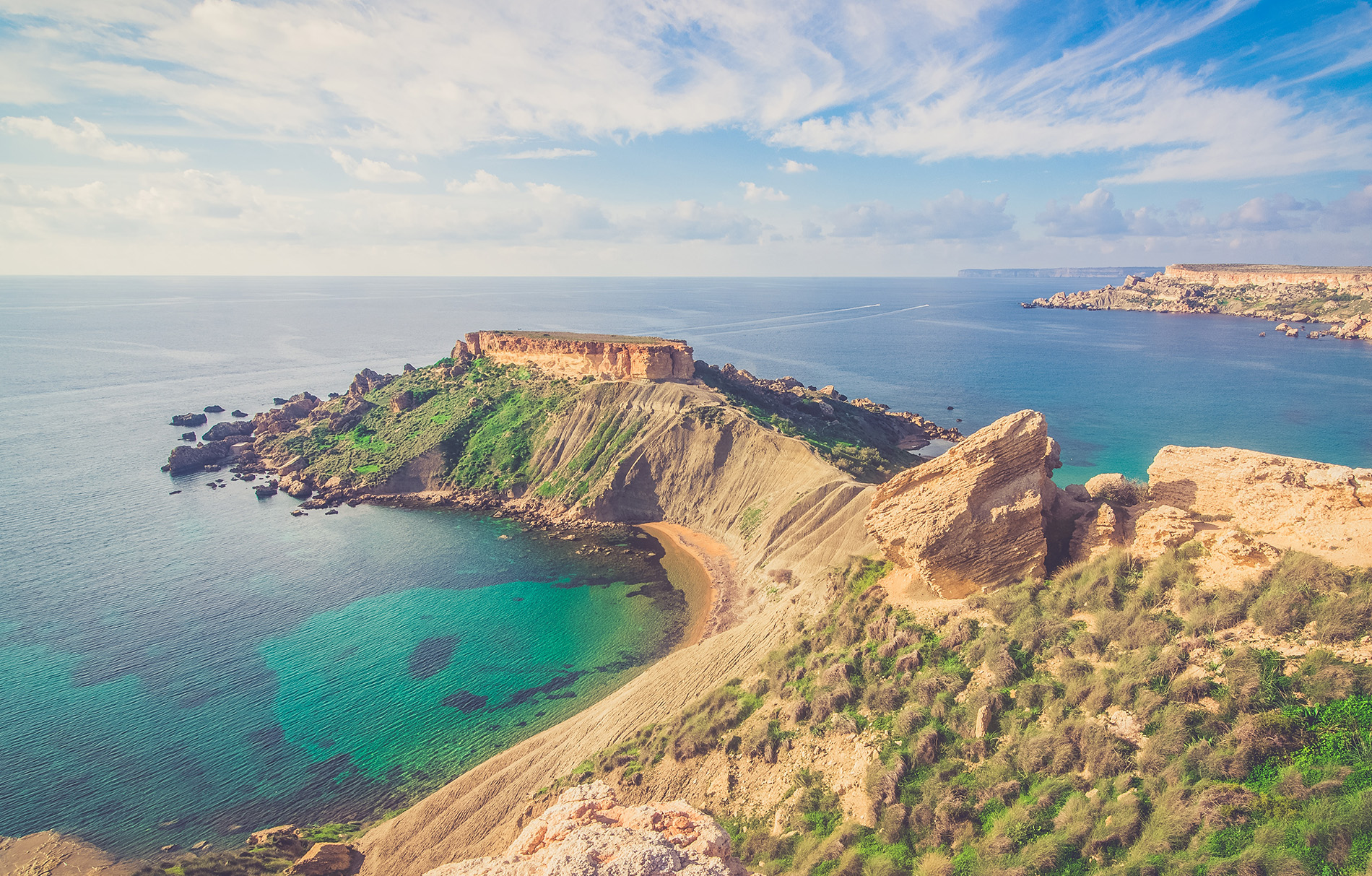 Bucht auf Malta