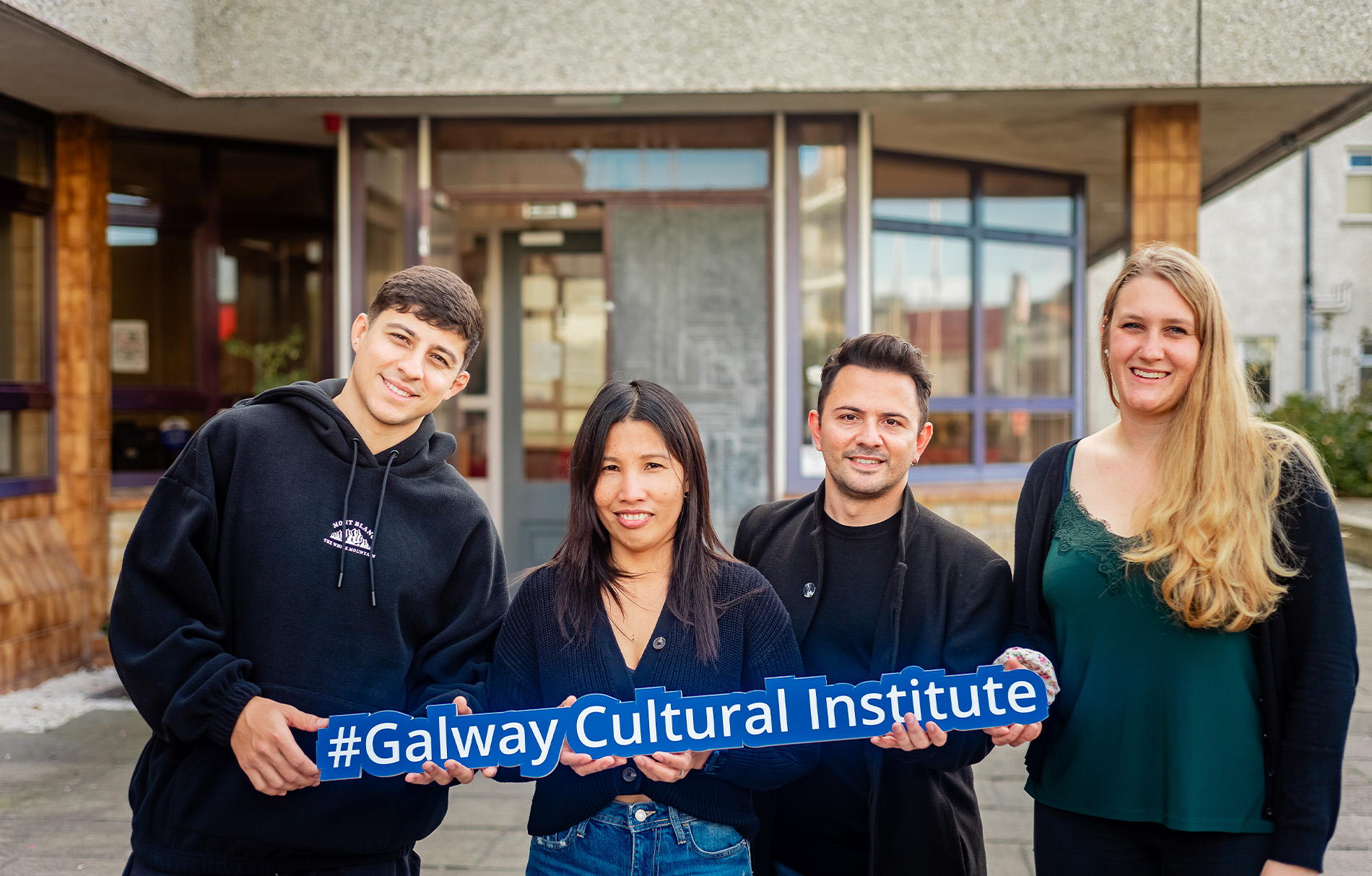 Schüler der Sprachschule Galway