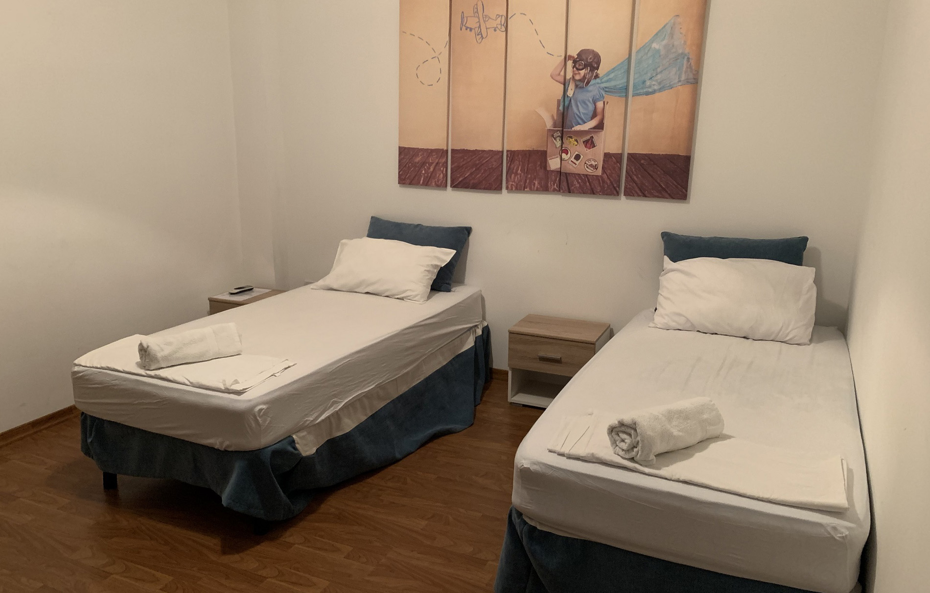 WG - Doppelzimmer mit zwei getrennten Betten