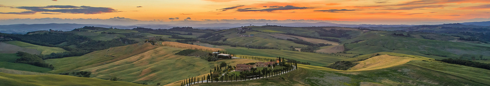 Landschaft in Italien